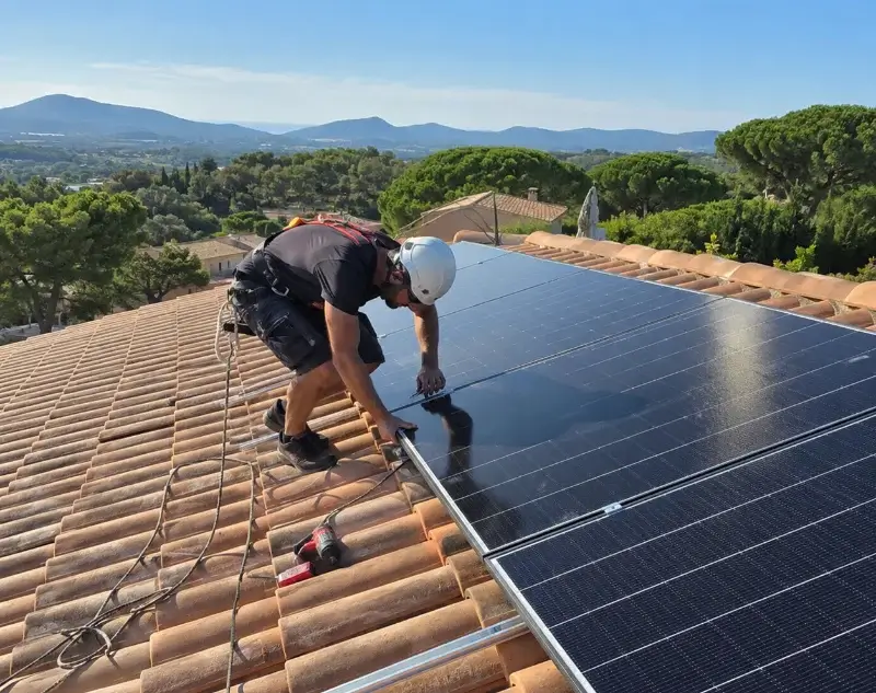 Installateur panneaux solaires La Forclaz — pose photovoltaïque sur toiture